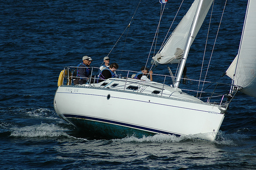 Under way