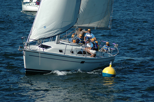 Clearing the buoy