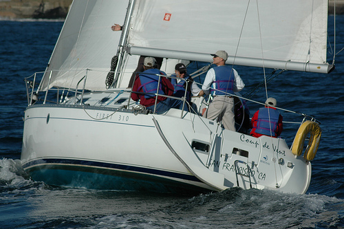 Coupe de Vent under way